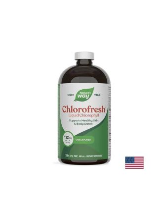 Chlorofresh® Liquid Chlorophyll - Хлорофреш® Течен Хлорофил, 473 ml Nature’s Way
