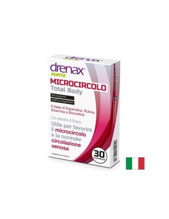 Формула за добро кръвообращение - Дренакс - Drenax® Forte с бодлив залист и хесперидин, 30 таблетки