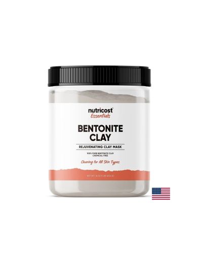 Грижа за кожата - Глина (бентонит), маска за лице, 454 g прах