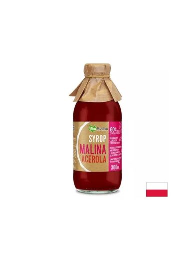 Сироп Малина + Ацерола - Силен имунитет, 300 ml