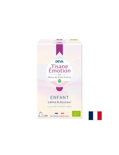 Билков чай “Спокойствие“ за дeца (с флорални еликсири по метода на д-р Бах), 20 филтърни пакетчета