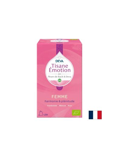 Билков чай „Спокойствие“ за жени (с флорални еликсири по метода на д-р Бах), 20 филтърни пакетчета