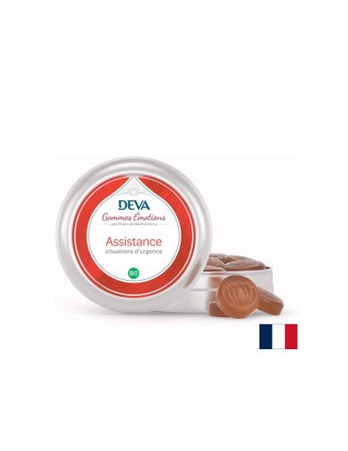 При стрес и страх - Дъвчащи билкови бонбони „ Първа помощ“ по метода на д-р Бах, 45 g