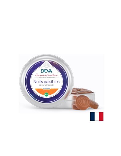 Дъвчащи билкови бонбони за спокоен сън по метода на д-р Бах, 45 g