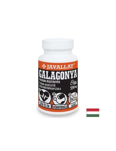 Сърдечно-съдова система - Глог (лист и цвят), 550 mg x 60 капсули