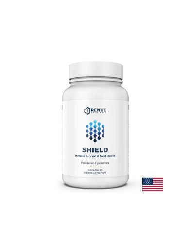 NAD+ защита – липозомна формула SHIELD - Грижа за имунната система и ставите, 120 капсули за 2 месеца прием