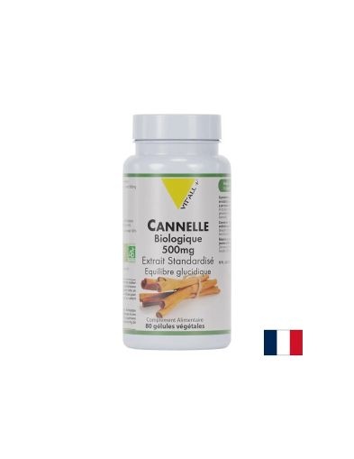 Контрол на кръвната захар - Цейлонска канела, БИО, 500 mg x 80 капсули