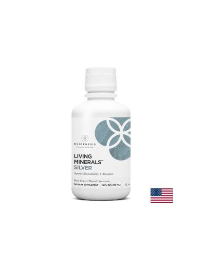 При кожни раздразнения - Течно (колоидно) сребро Living Minerals, 473 ml