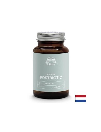 Постбиотик (веган) - Чревен комфорт и имунна подкрепа, 500 mg х 60 капсули