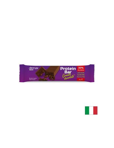 Протеиново барче (30% протеини) с хрупкав шоколад Drenax®, 35 g