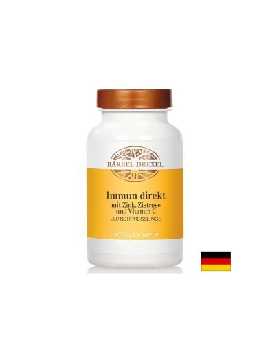 Имун Директ с цинк, цистус и витамин C - За бърза подкрепа на имунитета, 360 таблетки за смучене