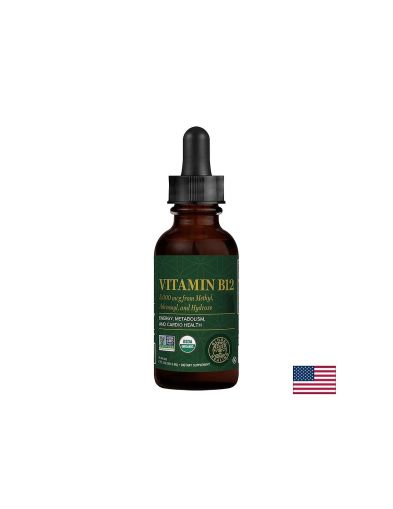 Витамин B12 – За енергия, концентрация и кръвообразуване, 59.2 ml капки