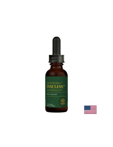 Insuless™ – За контрол на кръвната захар и глюкозен метаболизъм, 29.6 ml капки Microsomal™