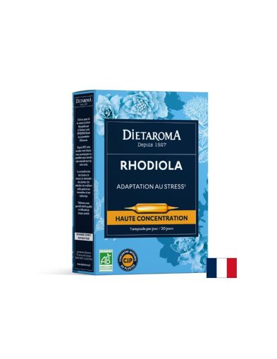 Родиола (златен корен) – За устойчивост на стрес и умствена концентрация, 20 ампули