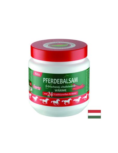 Конски балсам със загряващ ефект – 24 билкови екстракта за стави и мускули, 500 ml