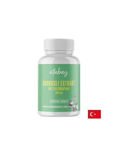 Броколи екстракт 1000 mg със сулфорафан 100 mg – Имунитет, храносмилане и хормонален баланс, 60 капсули