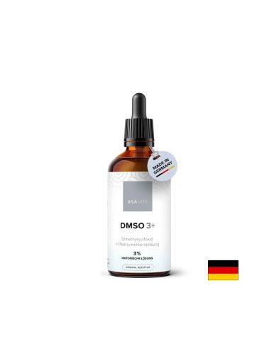 Диметилсулфоксид (DMSO) 3% – За локално приложение при мускулен дискомфорт и напрежение, 100 ml