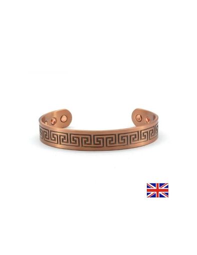 Магнитна гривна Гръцки ключ – Енергия и стабилност, размер L, 1 бр.