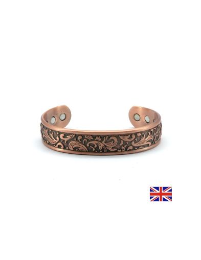 Магнитна гривна Релефен лист – Спокойствие и природен баланс, размер M, 1 бр.