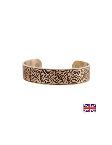 Магнитна гривна Келтски квадрат – Сила и защита, размер L, 1 бр.