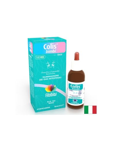 Лайка + резене + маточина – При подуване и стомашен дискомфорт при деца, Colis® Bimbi, 30 ml капки