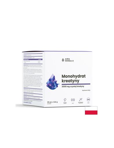 Креатин монохидрат Мускулна сила и издръжливост 3000 mg, 30 сашета