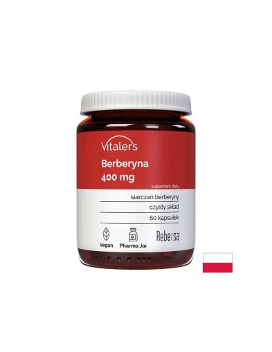 Берберин – Контрол на кръвната захар и апетита, 400 mg, 60 капсули