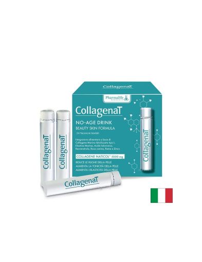 Колаген, Хиалуронова киселина и Еластин – Коса, кожа и нокти, 24 флакона х 25 ml