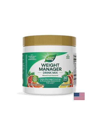 Формула за контрол на апетита, теглото и коремните мазнини - Weight Manager 170.7 g прах, с плодов вкус