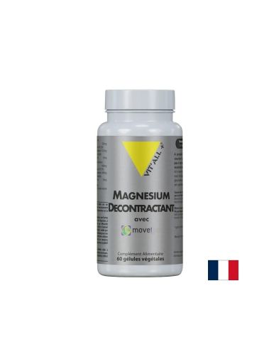 Магнезий (бисглицинат) + Лимонова вербена + ГАБА – За нервната система, 60 капсули