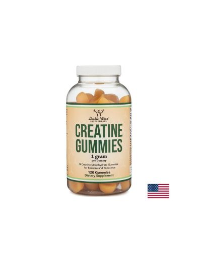 Креатин – за сила и издръжливост при спорт, 1 g, 120 желирани таблетки