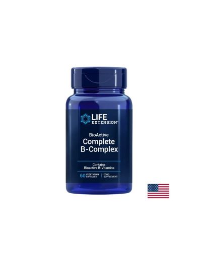 Биоактивен Витамин B комплекс – Енергия, нервна система и фокус, 60 капсули