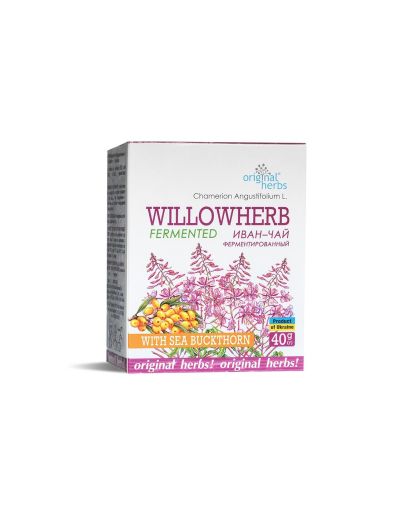 Върбовка с облепиха (ферментирал чай) – Детокс и имунна подкрепа, 40 g