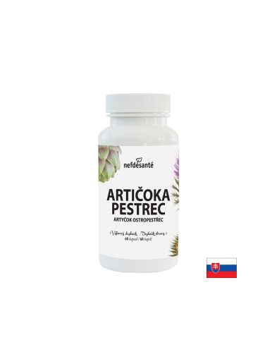 Артишок 200 mg + Бял трън 187.5 mg – Черен дроб и жлъчка, 60 капсули