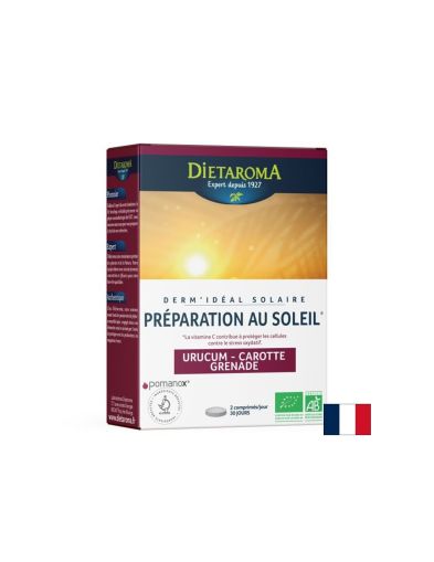 Анато + Морков + Нар – За равномерен тен и подготовка на кожата за слънце, 60 таблетки