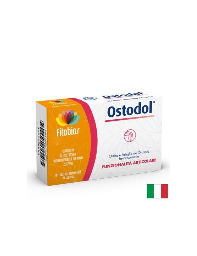 Ostodol – Подвижност и комфорт за ставите с куркума, глюкозамин и дяволски нокът, 24 капсули