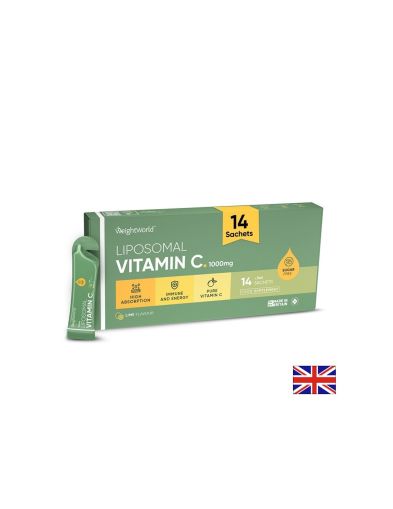 Липозомен Витамин C 1000 mg Имунитет и антиоксидантна защита 14 сашета