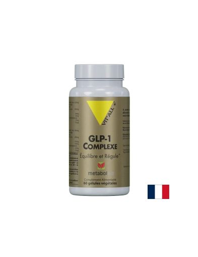 GLP-1 Комплекс + Берберин 200 mg и Хром 250 μg – Контрол на апетита и кръвната захар, 60 веган капсули