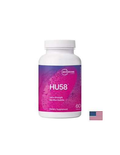 HU58™ – Научно проучен пробиотичен щам за чревен баланс и имунна модулация, 100 mg, 60 капсули