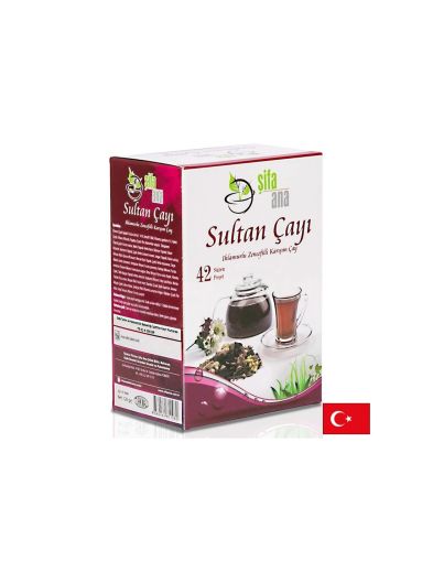 Султан чай (Билков чай с липа и джинджифил) – При настинка и за силен имунитет, 42 пакетчета