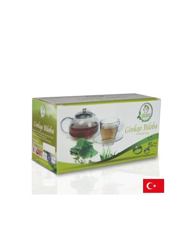 Билков чай Гинко билоба – Памет, концентрация и кръвообращение, 25 пакетчета