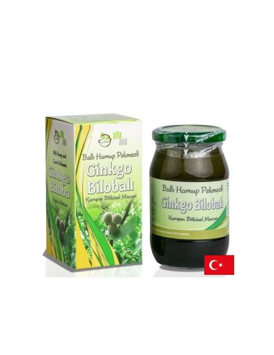 Билкова меласа с Гинко билоба и рожков – Концентрация и добро кръвообращение, 430 g