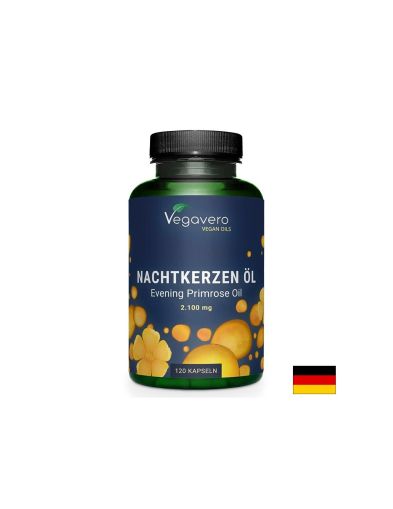 Вечерна иглика – Естествен хормонален баланс, при ПМС и менопауза, 2100 mg, 120 капсули