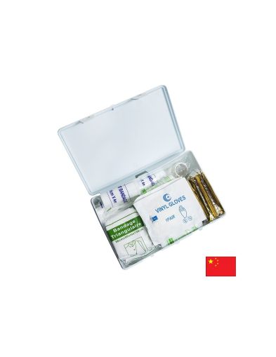 Комплект за първа помощ – Пълно оборудване при спешни случаи, кутия, 1 бр.