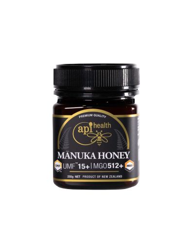 Пчелен мед Манука UMF™ 15+ / MGO 512 – Силен имунитет и подкрепа за гърлото и стомаха, 250 g