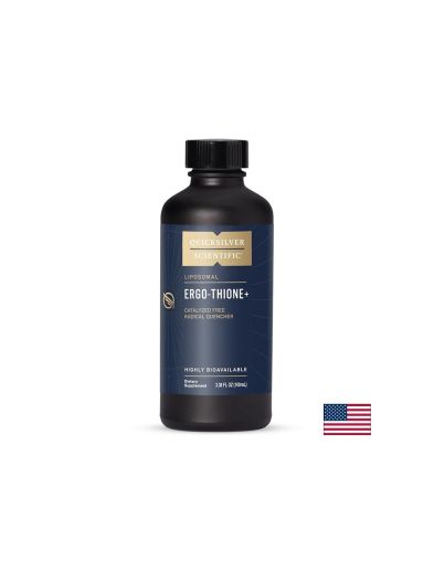 Ерготионин 20 mg + Глутатион 200 mg + Витамин C – Клетъчна защита и забавяне на стареенето, Liposomal Ergo-Thione+, 100 ml