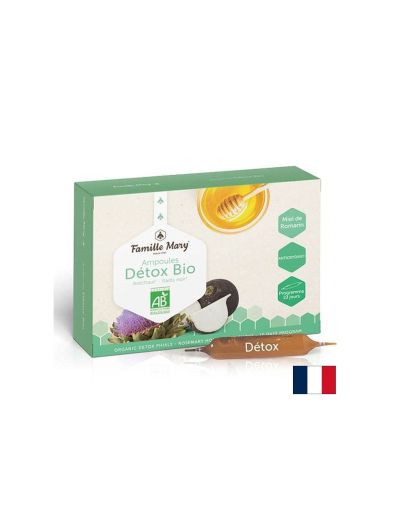 Детокс ампули (с артишок, розмарин, пчелен мед и черна ряпа), 10 ампули