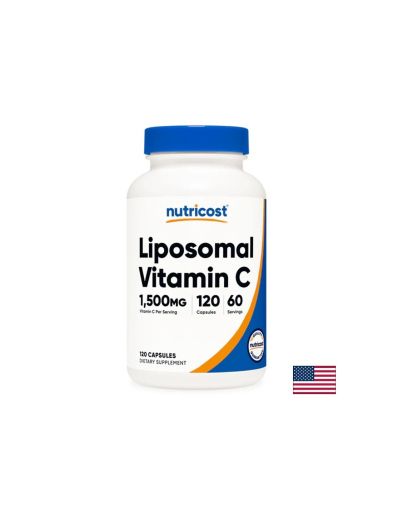 Липозомен витамин C – За имунитет и антиоксидантна защита, 750 mg, 120 капсули