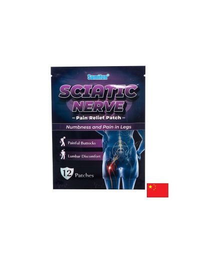 Пластири при ишиас и болка в седалищния нерв – Акупунктурна терапия, 12 броя