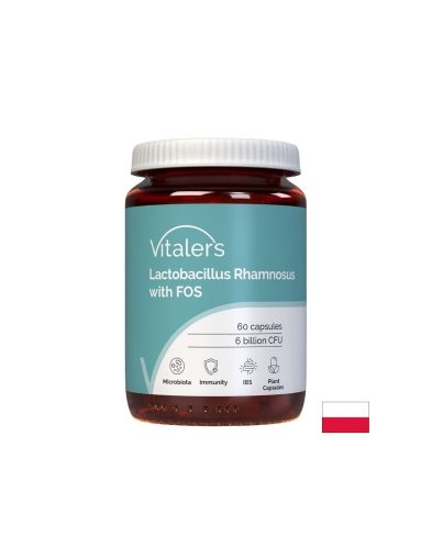 Лактобацилус рамнозус 6 млрд. + пребиотик FOS – Имунна защита и храносмилане, 60 капсули